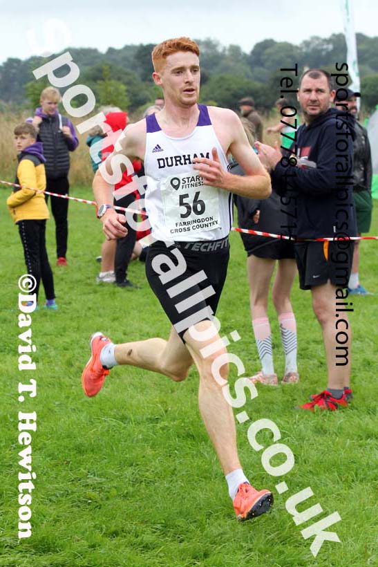 Senior Mens relay, 2021 Farringdon Open Cross Country, Sunderland . Photo: David T. Hewitson/Sports for All Pics